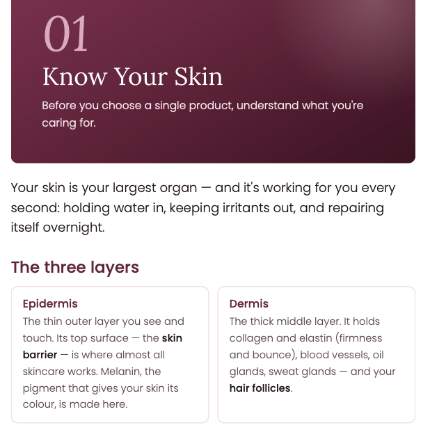Skin, Simplified: The Curvela Guide to Calm, Clear, Confident Skin