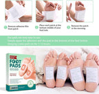 Premium Detox Foot Patches (Pack of 10) 𝘽𝙪𝙮 1 𝙂𝙚𝙩 1 𝙁𝙧𝙚𝙚 𝙊𝙛𝙛𝙚𝙧